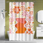 Flower T- Shirt Keep On Growing T- Shirt Shower Curtain 48  x 72  (Small)  Curtain(48  X 72 )