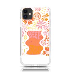 Flower T- Shirt Keep On Growing T- Shirt Iphone 11 Tpu Uv Print Case by EnriqueJohnson