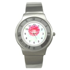 Flower T- Shirtflower T- Shirt Stainless Steel Watch