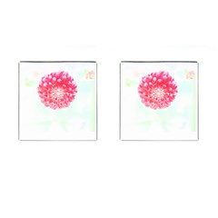 Flower T- Shirtflower T- Shirt Cufflinks (Square)