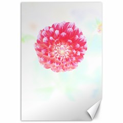 Flower T- Shirtflower T- Shirt Canvas 12  x 18 