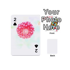 Flower T- Shirtflower T- Shirt Playing Cards 54 Designs (Mini)