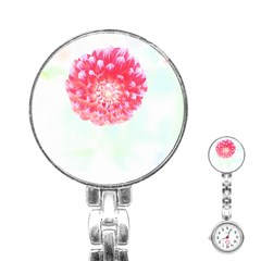 Flower T- Shirtflower T- Shirt Stainless Steel Nurses Watch