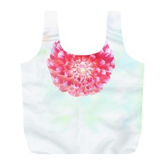 Flower T- Shirtflower T- Shirt Full Print Recycle Bag (L)