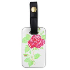 Flowers Art T- Shirtflower T- Shirt (1) Luggage Tag (one Side) by EnriqueJohnson