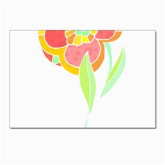 Flowers Art T- Shirtflower T- Shirt (2) Postcards 5  X 7  (pkg Of 10) by EnriqueJohnson