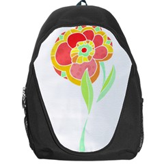 Flowers Art T- Shirtflower T- Shirt (2) Backpack Bag by EnriqueJohnson