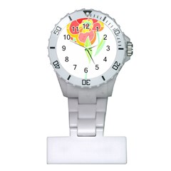 Flowers Art T- Shirtflower T- Shirt (2) Plastic Nurses Watch by EnriqueJohnson