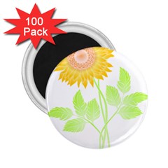 Flowers Art T- Shirtflower T- Shirt 2 25  Magnets (100 Pack)  by EnriqueJohnson