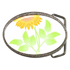 Flowers Art T- Shirtflower T- Shirt Belt Buckles by EnriqueJohnson