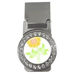 Flowers Art T- Shirtflower T- Shirt Money Clips (cz)  by EnriqueJohnson