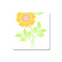 Flowers Art T- Shirtflower T- Shirt Square Magnet by EnriqueJohnson