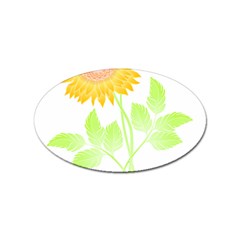 Flowers Art T- Shirtflower T- Shirt Sticker Oval (10 Pack) by EnriqueJohnson