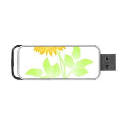 Flowers Art T- Shirtflower T- Shirt Portable Usb Flash (one Side) by EnriqueJohnson