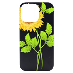 Flowers Art T- Shirtflower T- Shirt Iphone 14 Pro Max Black Uv Print Case by EnriqueJohnson