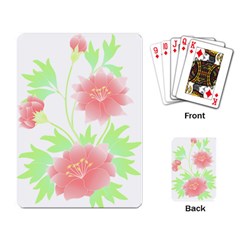 Flowers Art T- Shirtflowers T- Shirt (1) Playing Cards Single Design (rectangle) by EnriqueJohnson