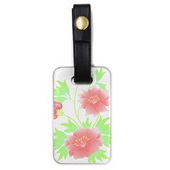 Flowers Art T- Shirtflowers T- Shirt (1) Luggage Tag (one Side) by EnriqueJohnson