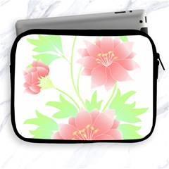 Flowers Art T- Shirtflowers T- Shirt (1) Apple Ipad 2/3/4 Zipper Cases by EnriqueJohnson