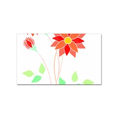 Flowers Art T- Shirtflowers T- Shirt (2) Sticker Rectangular (10 Pack) by EnriqueJohnson