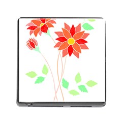 Flowers Art T- Shirtflowers T- Shirt (2) Memory Card Reader (square 5 Slot) by EnriqueJohnson