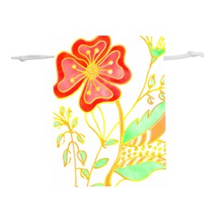 Flowers Art T- Shirtflowers T- Shirt (4) Lightweight Drawstring Pouch (m)