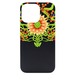 Flowers Art T- Shirtflowers T- Shirt (7) Iphone 14 Pro Max Black Uv Print Case