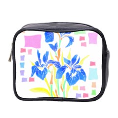 Flowers Art T- Shirtflowers T- Shirt (8) Mini Toiletries Bag (two Sides) by EnriqueJohnson