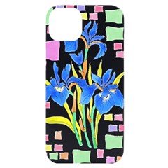 Flowers Art T- Shirtflowers T- Shirt (8) Iphone 14 Plus Black Uv Print Case