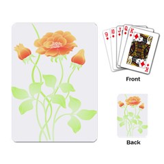 Flowers Art T- Shirtflowers T- Shirt (9) Playing Cards Single Design (rectangle) by EnriqueJohnson