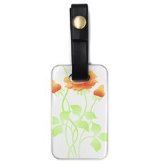 Flowers Art T- Shirtflowers T- Shirt (9) Luggage Tag (one Side) by EnriqueJohnson