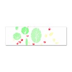 Flowers Art T- Shirtflowers T- Shirt (12) Sticker Bumper (100 pack) Front