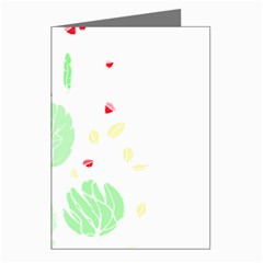 Flowers Art T- Shirtflowers T- Shirt (12) Greeting Cards (Pkg of 8)