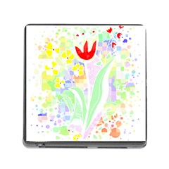 Flowers Art T- Shirtflowers T- Shirt (13) Memory Card Reader (square 5 Slot) by EnriqueJohnson