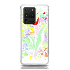 Flowers Art T- Shirtflowers T- Shirt (13) Samsung Galaxy S20 Ultra 6 9 Inch Tpu Uv Case by EnriqueJohnson