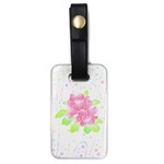 Flowers Art T- Shirtflowers T- Shirt (14) Luggage Tag (one side) Front