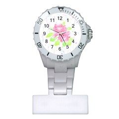 Flowers Art T- Shirtflowers T- Shirt (14) Plastic Nurses Watch by EnriqueJohnson