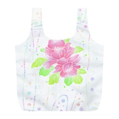 Flowers Art T- Shirtflowers T- Shirt (14) Full Print Recycle Bag (l) by EnriqueJohnson