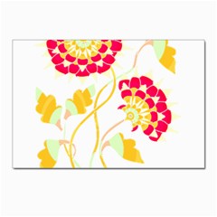 Flowers Art T- Shirtflowers T- Shirt (15) Postcard 4 x 6  (pkg Of 10) by EnriqueJohnson