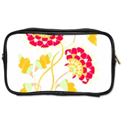 Flowers Art T- Shirtflowers T- Shirt (15) Toiletries Bag (one Side) by EnriqueJohnson