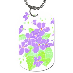 Flowers Art T- Shirtflowers T- Shirt (16) Dog Tag (one Side) by EnriqueJohnson