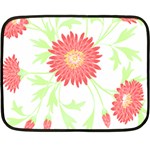 Flowers Art T- Shirtflowers T- Shirt (18) Two Sides Fleece Blanket (Mini) 35 x27  Blanket Front