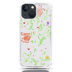 Flowers Art T- Shirtflowers T- Shirt (19) iPhone 13 mini TPU UV Print Case Front