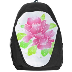 Flowers Art T- Shirtflowers T- Shirt (21) Backpack Bag by EnriqueJohnson