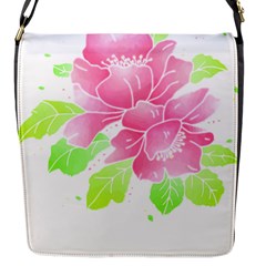 Flowers Art T- Shirtflowers T- Shirt (21) Flap Closure Messenger Bag (s) by EnriqueJohnson