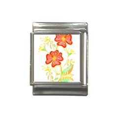 Flowers Art T- Shirtflowers T- Shirt (23) Italian Charm (13mm)