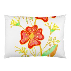 Flowers Art T- Shirtflowers T- Shirt (23) Pillow Case (two Sides) by EnriqueJohnson