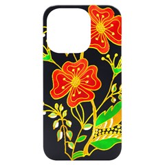 Flowers Art T- Shirtflowers T- Shirt (23) Iphone 14 Pro Black Uv Print Case