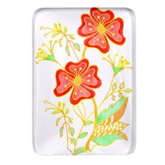 Flowers Art T- Shirtflowers T- Shirt (23) Rectangular Glass Fridge Magnet (4 Pack) by EnriqueJohnson