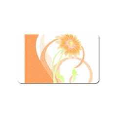 Flowers Art T- Shirtflowers T- Shirt (24) Magnet (name Card) by EnriqueJohnson