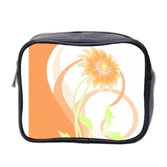 Flowers Art T- Shirtflowers T- Shirt (24) Mini Toiletries Bag (Two Sides)